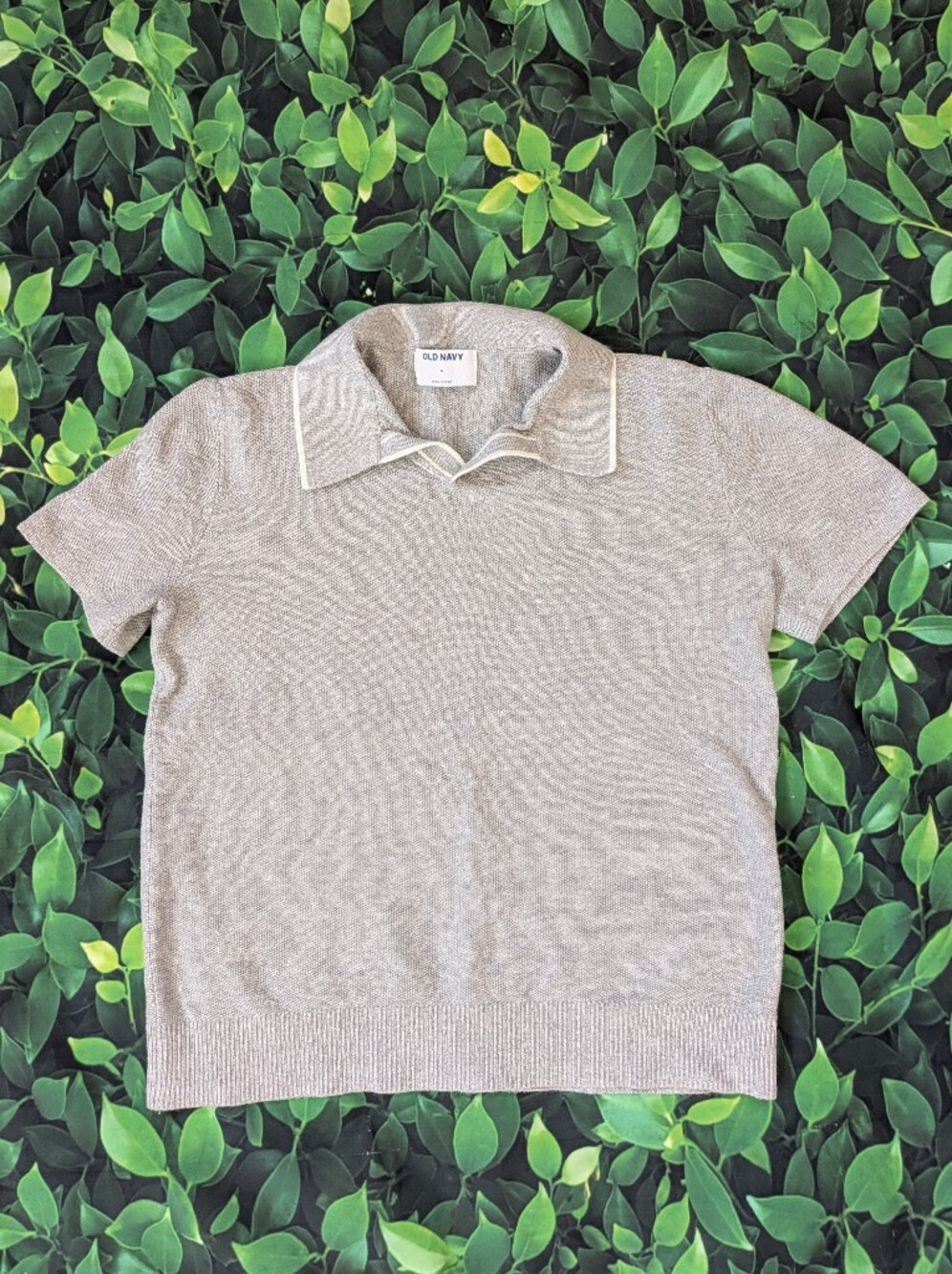Men's Short-Sleeve Old Navy Polo Sweater